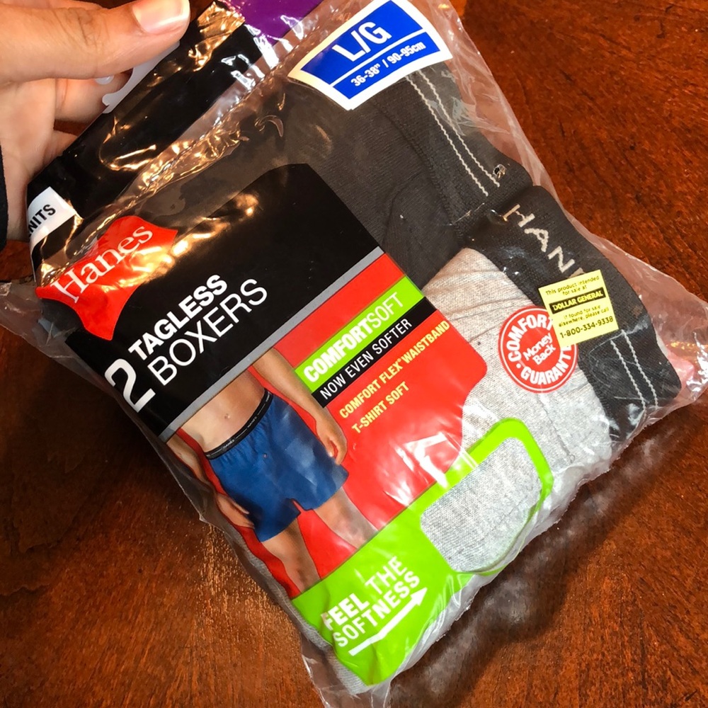Hanes T Shirts & Boxers